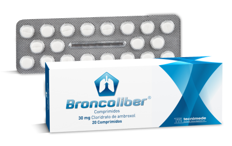Comprimidos para a tosse - Broncoliber